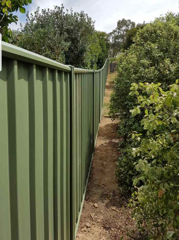No Boundaries Fencing Colorbond® Fencing Canberra